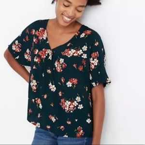 Madewell Floral S/S Blouse